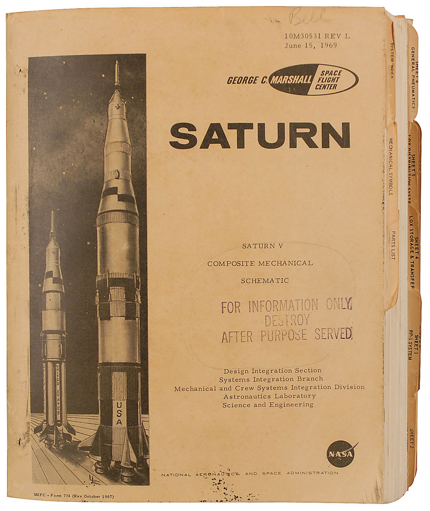 Lot #283 Saturn V