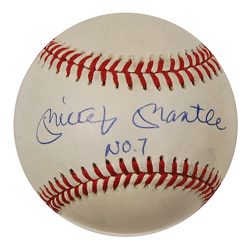 Lot #1532 Mickey Mantle