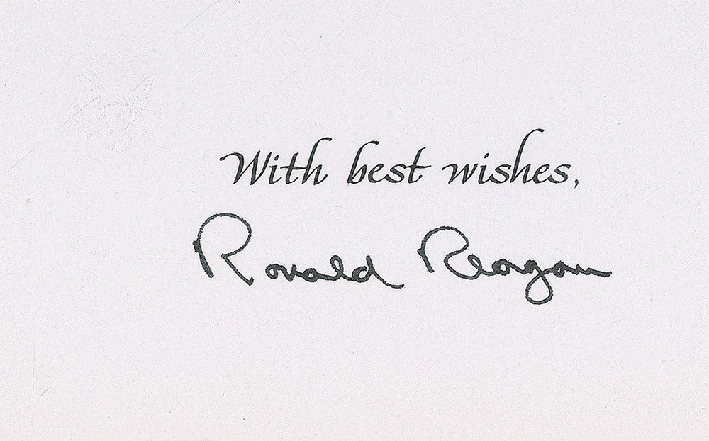Lot #233 Ronald Reagan