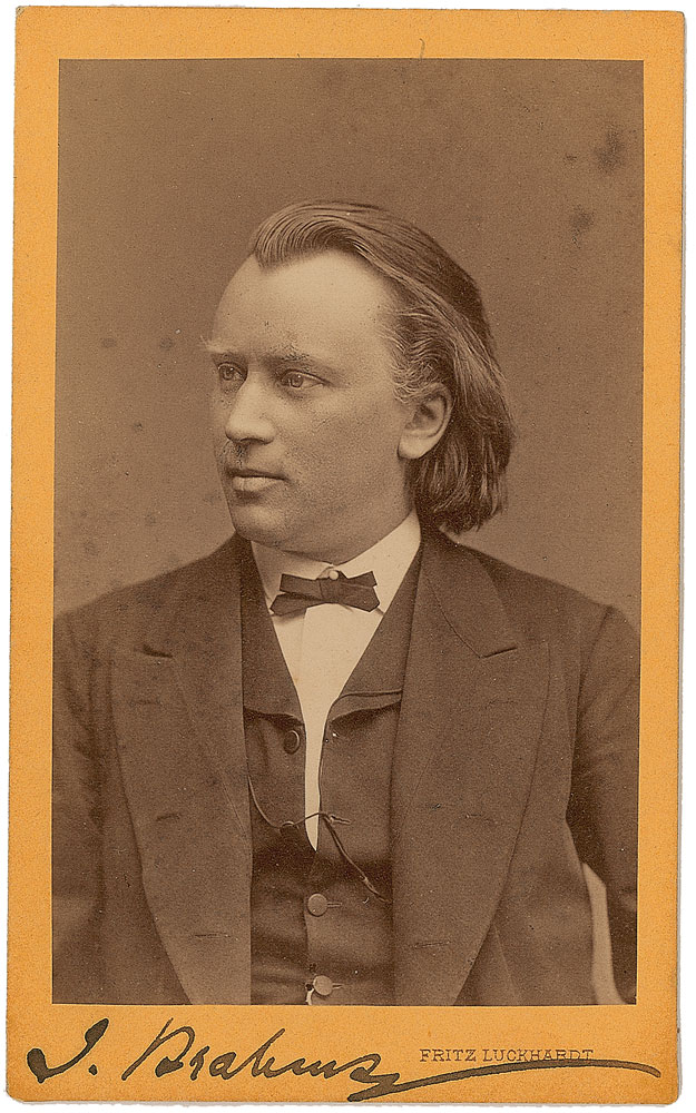 Lot #390 Johannes Brahms