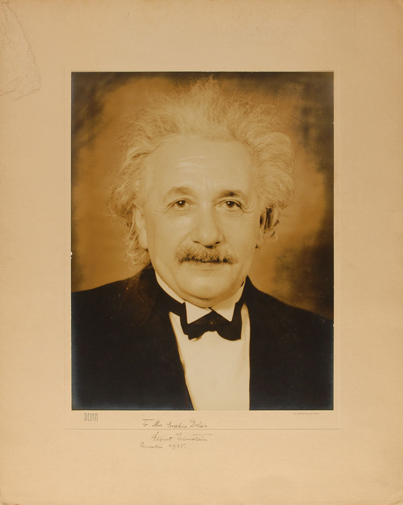 Lot #151 Albert Einstein