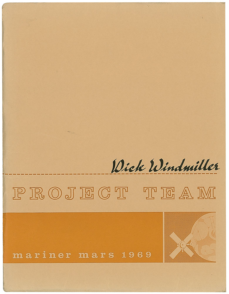 Lot #931 Mariner Mars 1969 Project Team