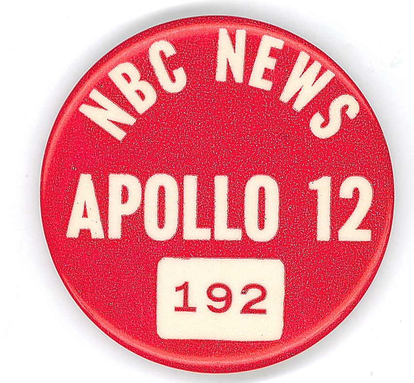 Lot #455 Apollo 12 Press Pin