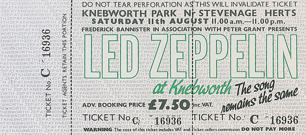 Lot #271 Led Zeppelin