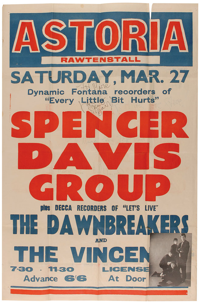 Lot #552 Spencer Davis Group