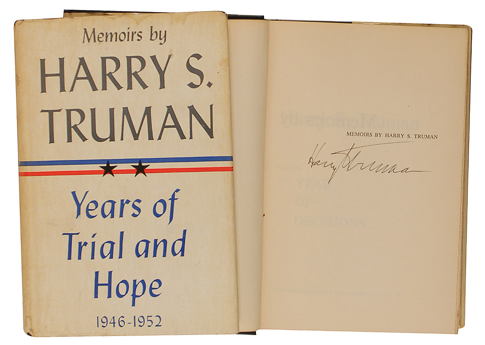 Lot #186 Harry S. Truman
