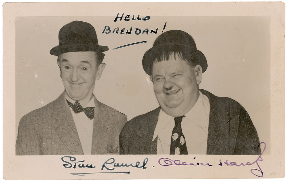 Lot #1225 Laurel and Hardy