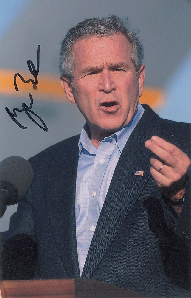 Lot #211 George W. Bush