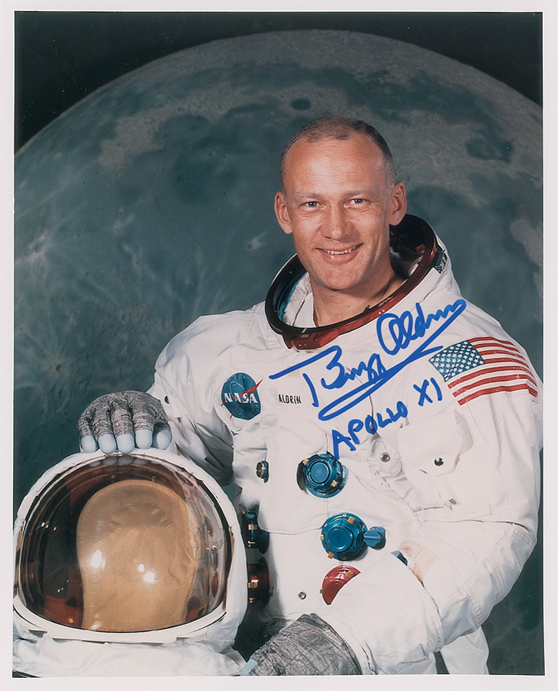 Lot #564 Buzz Aldrin