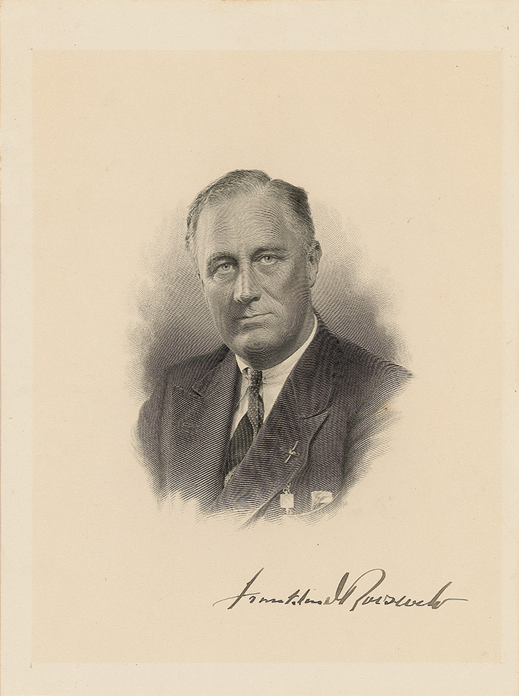 Lot #167 Franklin D. Roosevelt