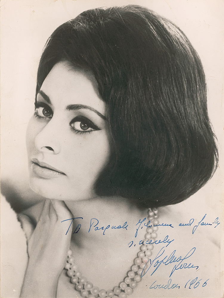 Lot #1337 Sophia Loren