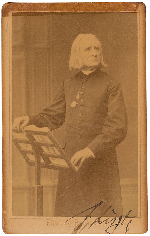 Lot #406 Franz Liszt