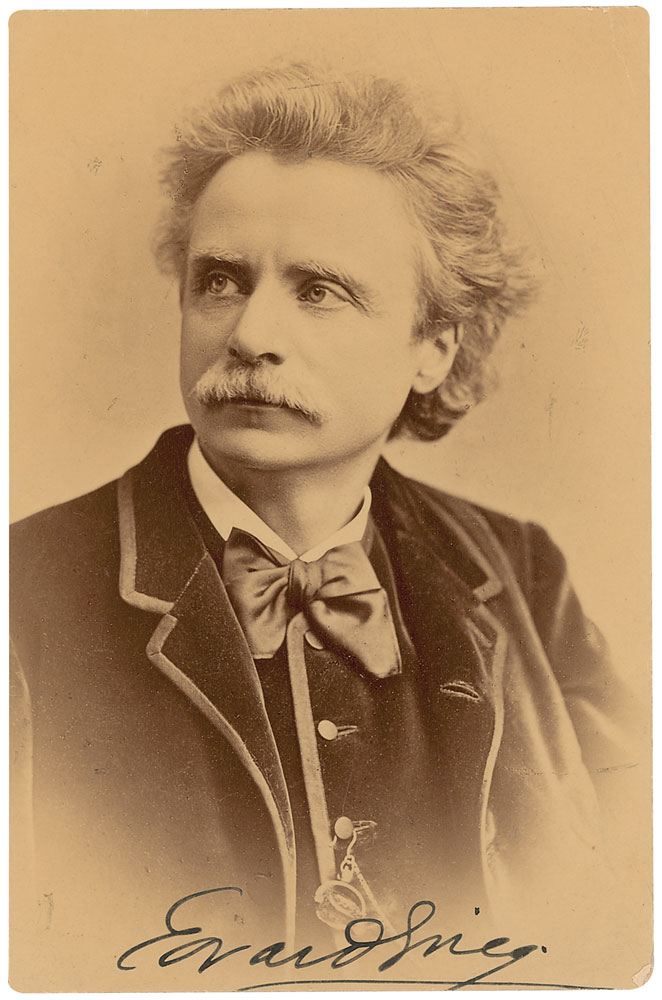 Lot #399 Edvard Grieg