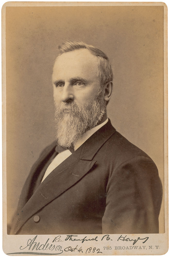 Lot #44 Rutherford B. Hayes