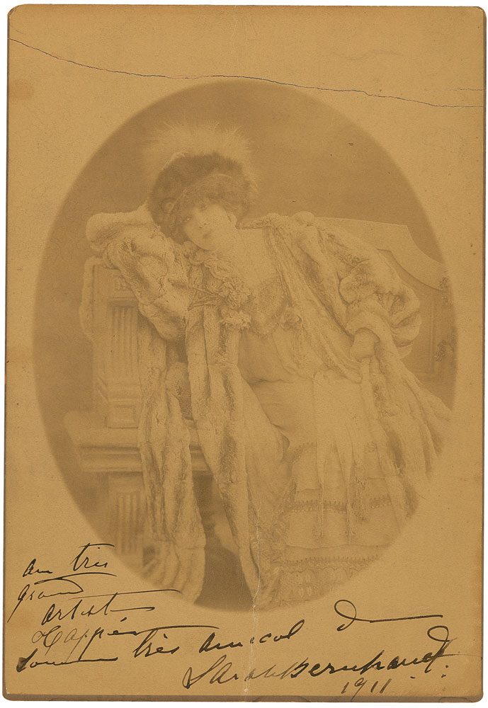 Lot #103 Sarah Bernhardt