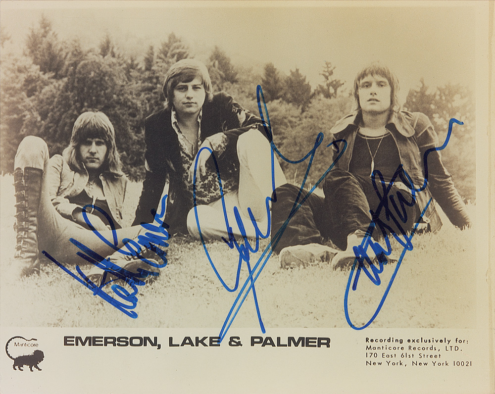 Lot #1043 Emerson, Lake, and Palmer