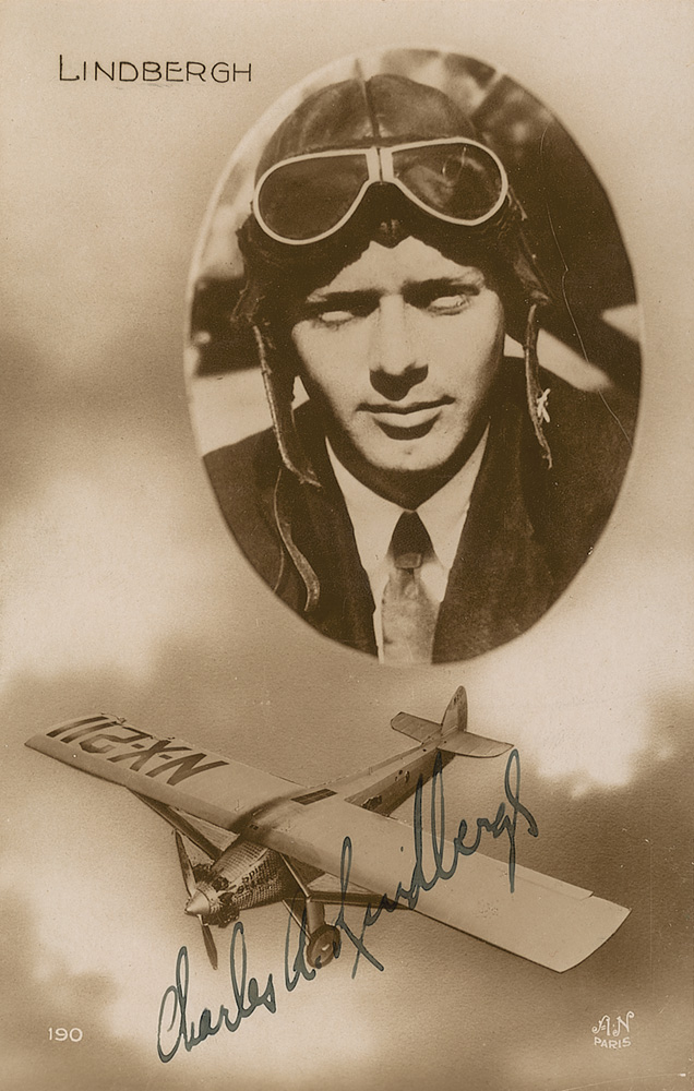 Lot #626 Charles Lindbergh