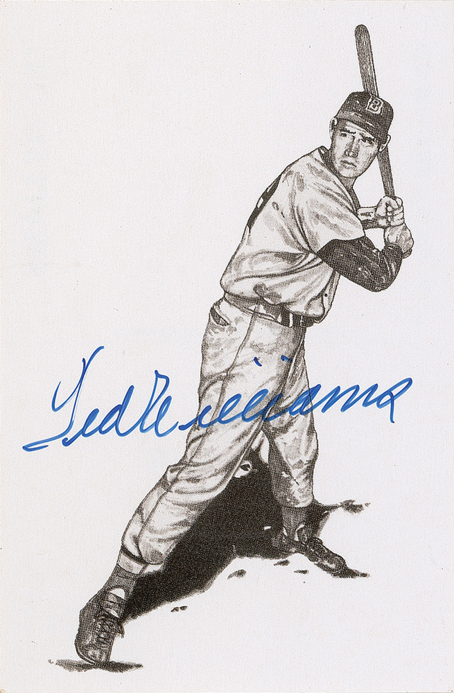 Lot #1647 Ted Williams