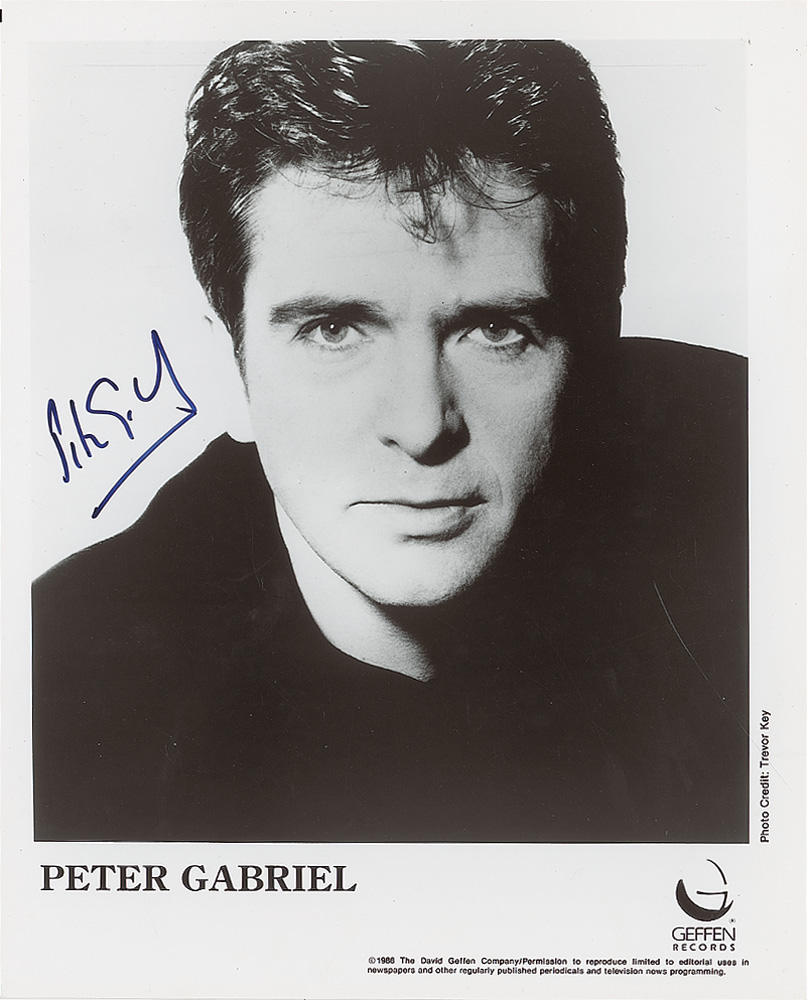 Lot #1046 Peter Gabriel