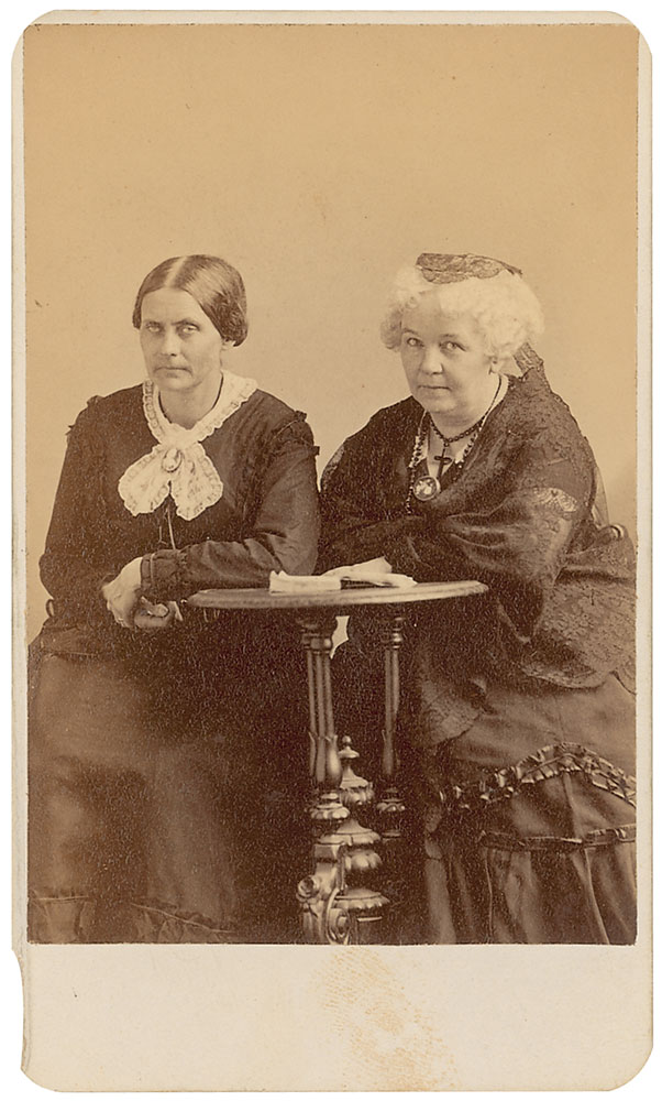 Lot #86 Susan B. Anthony and Mary Cady Stanton
