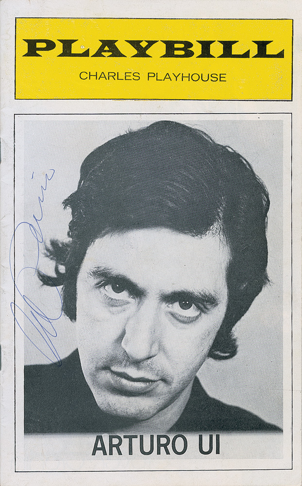 Lot #1422 The Godfather: Pacino and Cazale