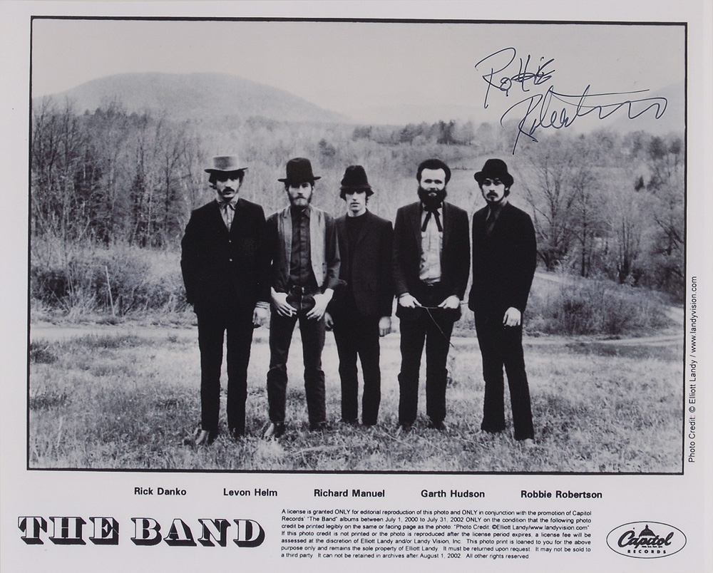 Lot #1033 The Band: Robbie Robertson