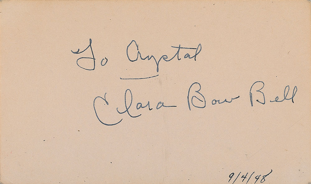 Lot #1364 Clara Bow