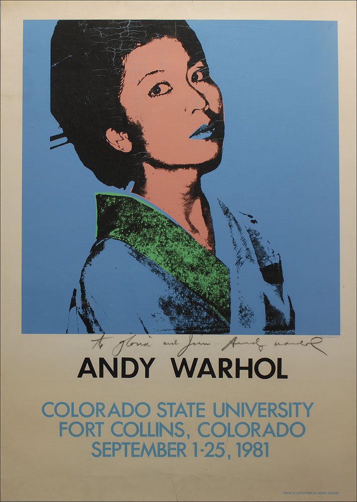 Lot #854 Andy Warhol