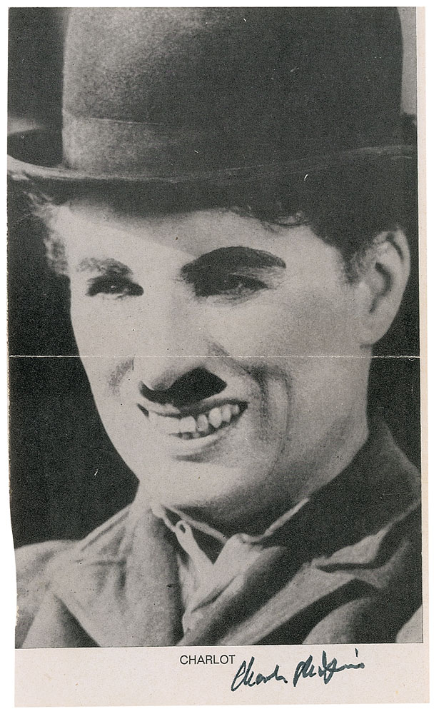 Lot #1195 Charlie Chaplin