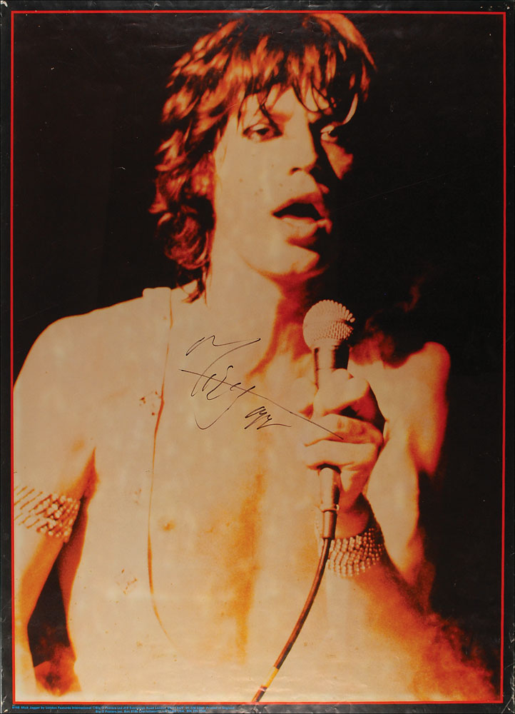 Lot #242 Mick Jagger