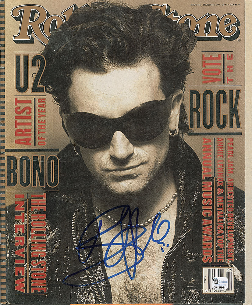 Lot #1181 U2: Bono