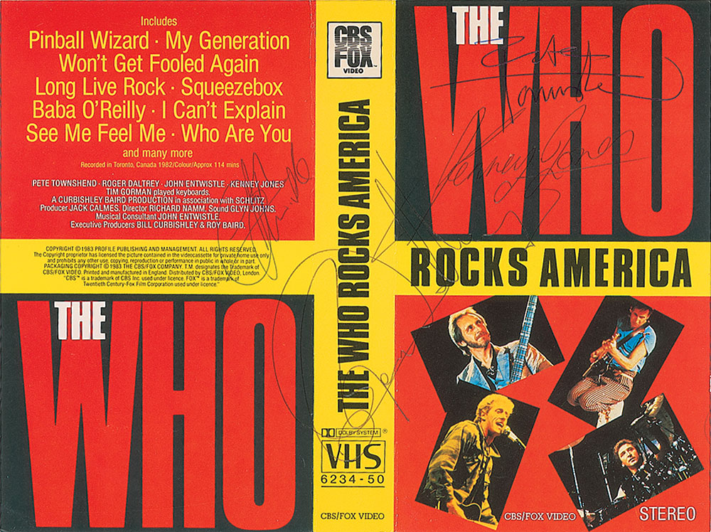 Lot #260 The Who