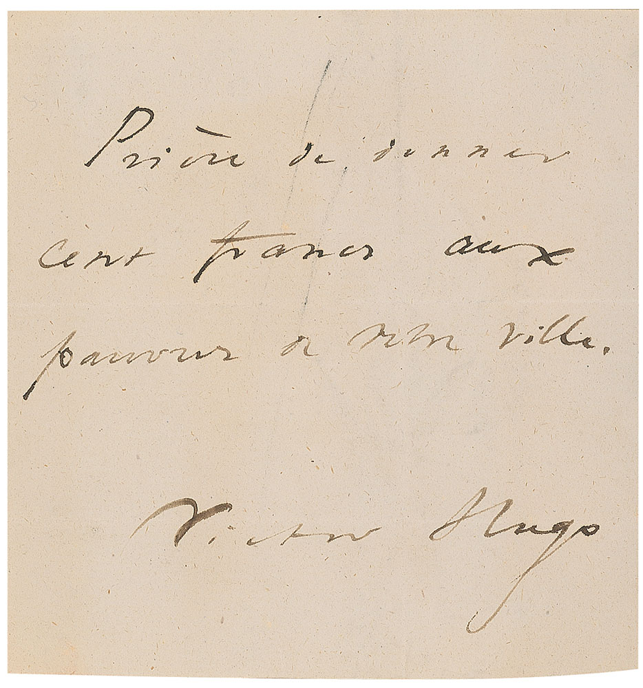 Lot #749 Victor Hugo
