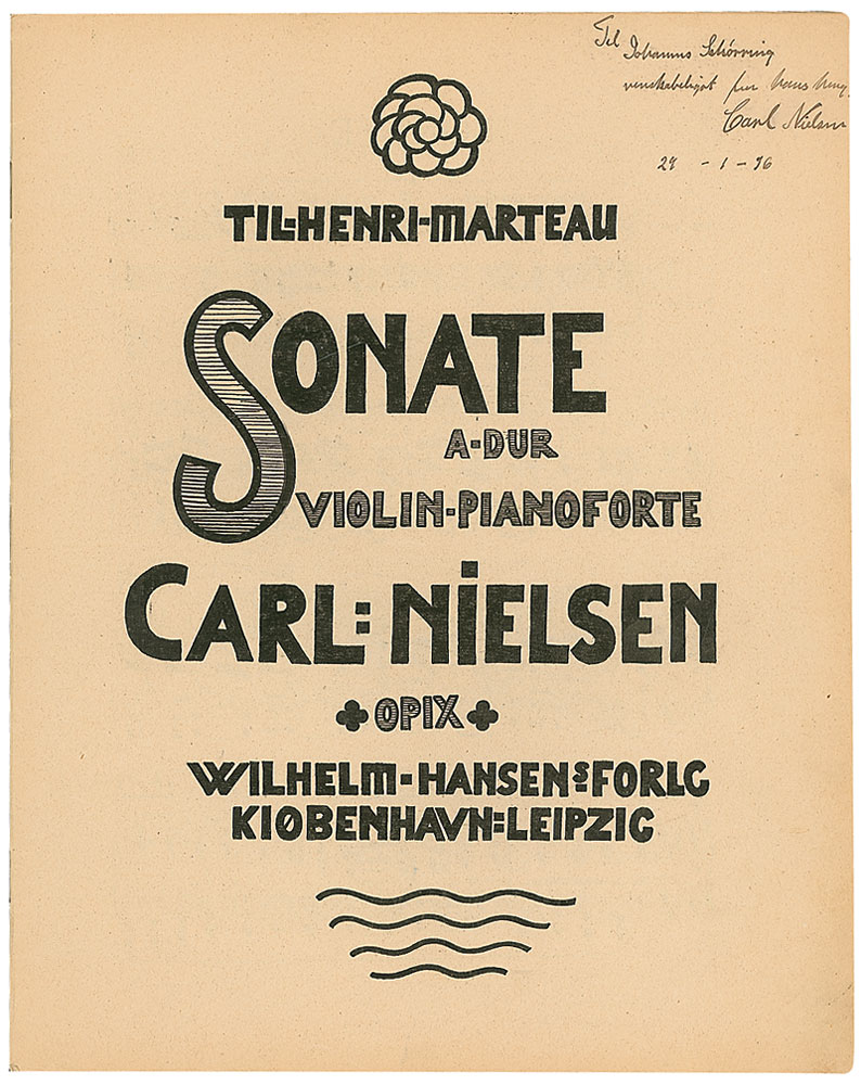 Lot #938 Carl Nielsen