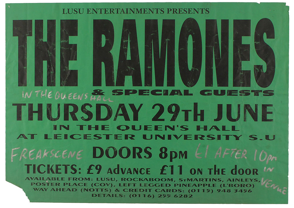 Lot #381 The Ramones