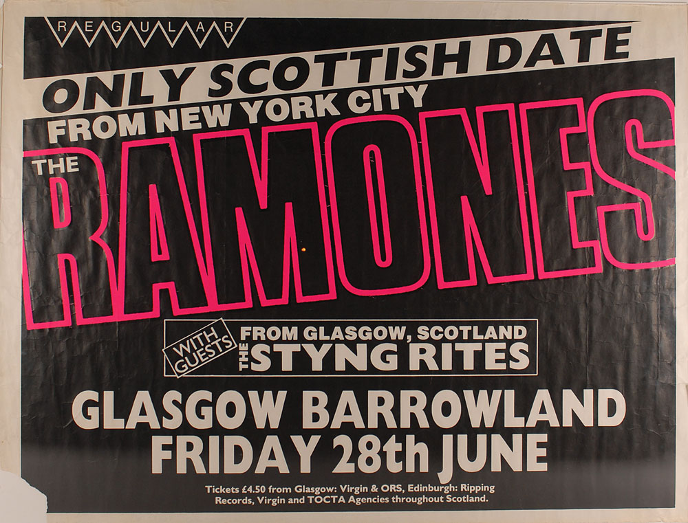 Lot #380 The Ramones