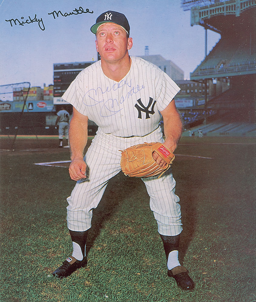 Lot #1527 Mickey Mantle