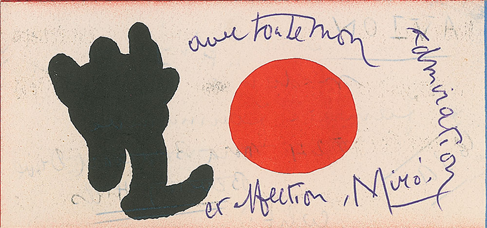 Lot #778 Joan Miro