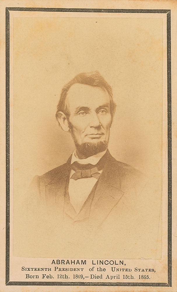Lot #1 Abraham Lincoln