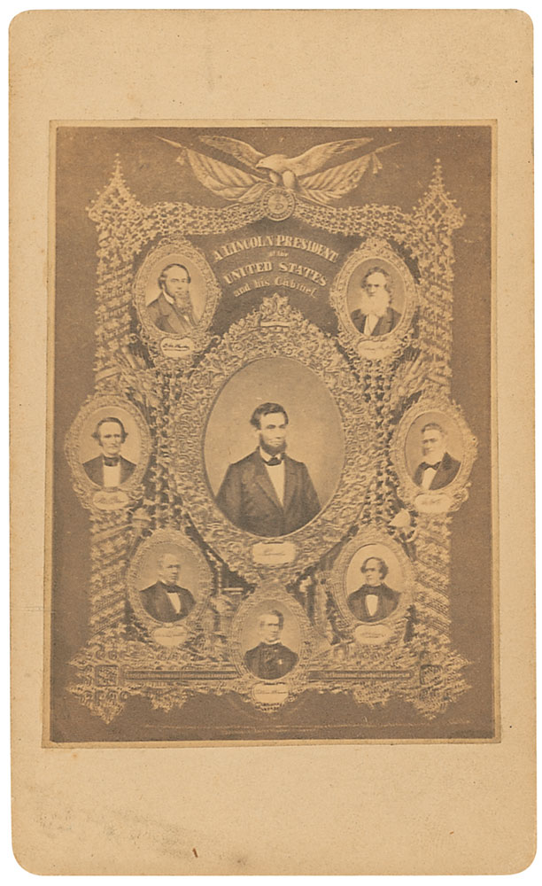 Lot #18 Abraham Lincoln and Cabinet
