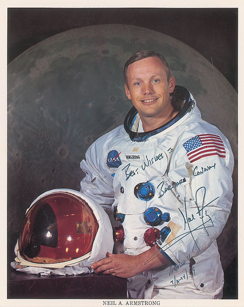 Lot #594 Neil Armstrong