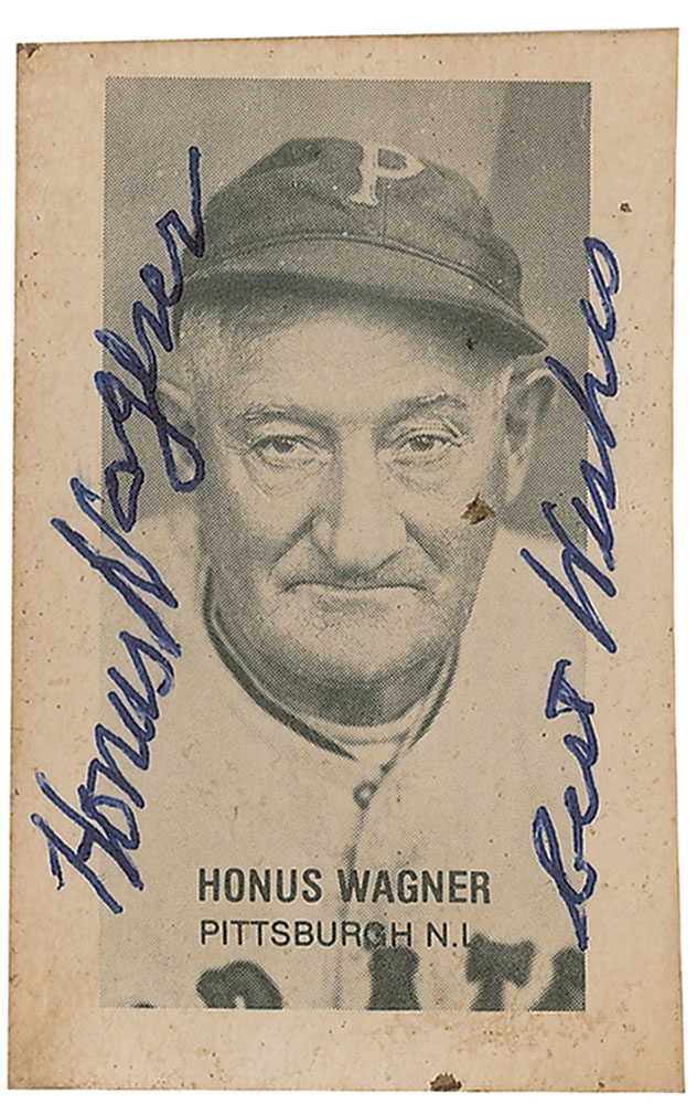 Lot #1435 Honus Wagner