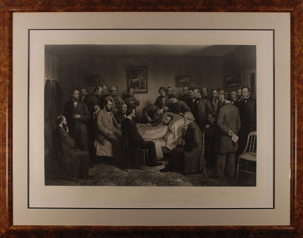 Lot #26 Lincoln Deathbed Scene
