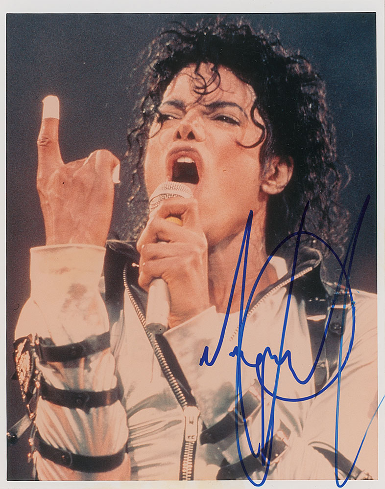 Lot #1033 Michael Jackson