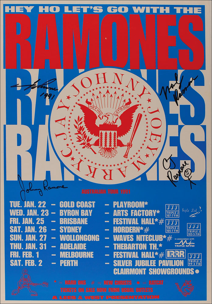 Lot #373 The Ramones
