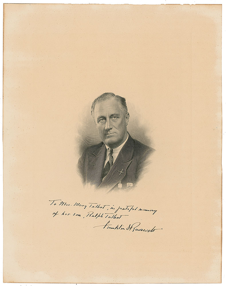 Lot #113 Franklin D. Roosevelt