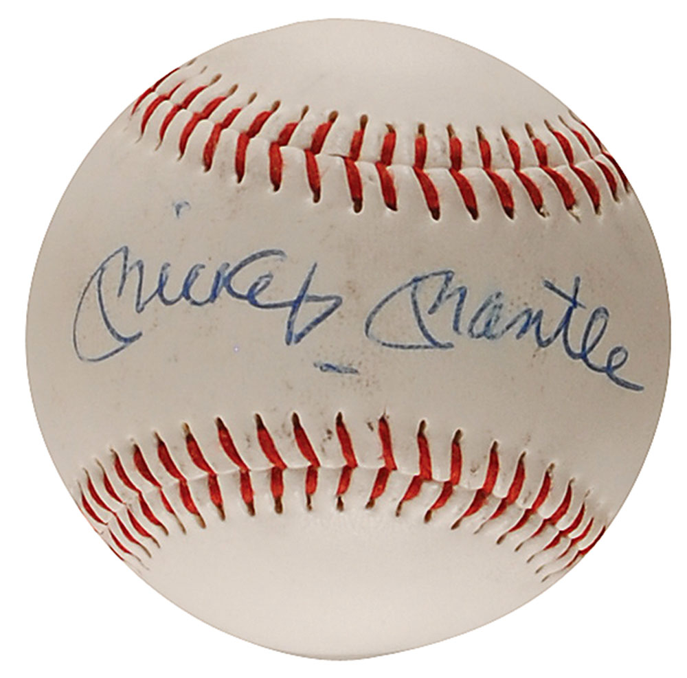 Lot #1568 Mickey Mantle