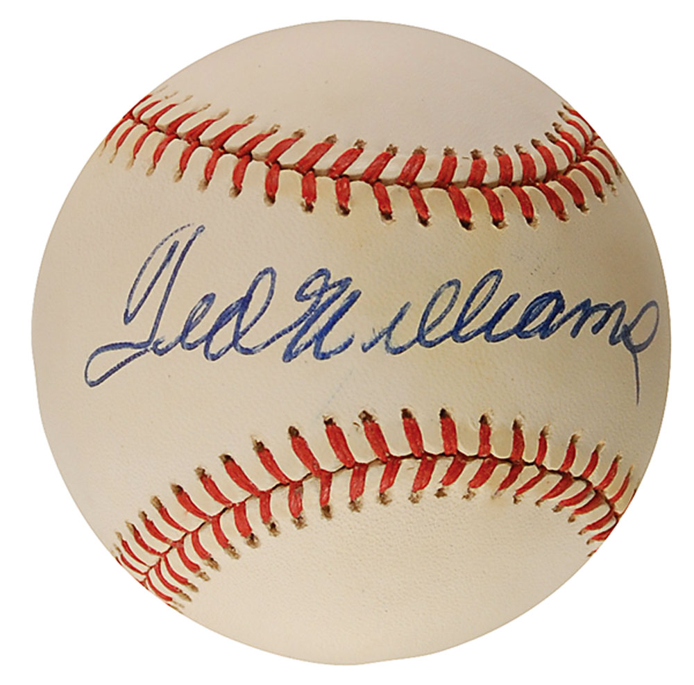 Lot #1630 Ted Williams