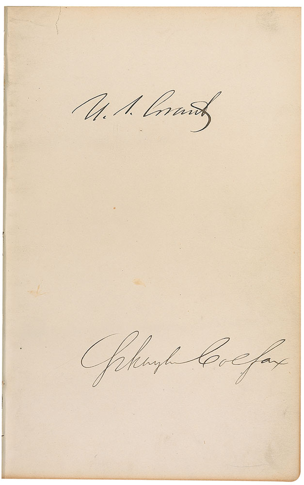 Lot #31 U. S. Grant Autograph Album