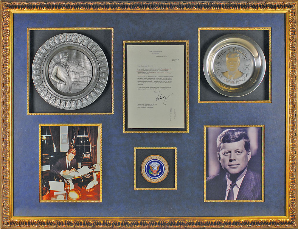 Lot #10 John F. Kennedy 1963 Typed Letter Signed